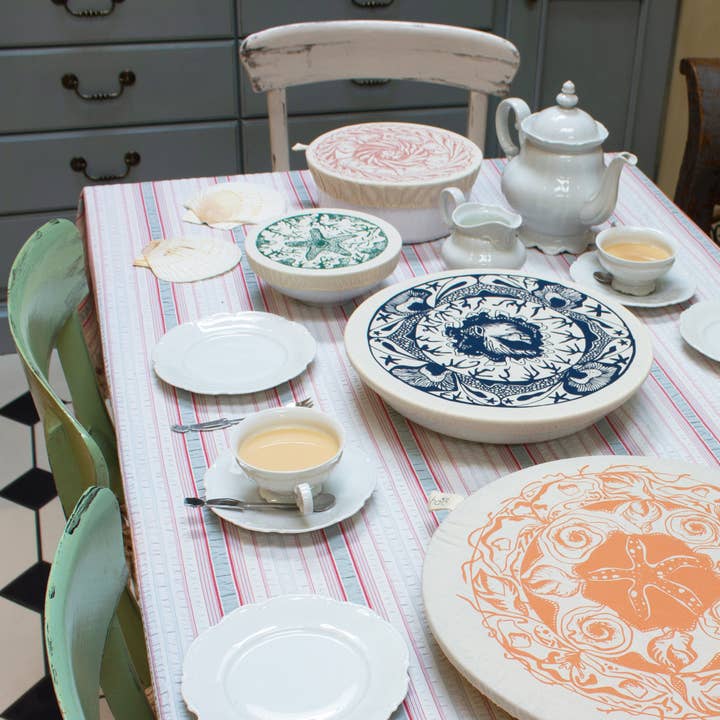 Spaza Home UK - Wholesale Food Storage Wrap/Bag - Halo Dish and Bowl Cover Large Set of 3 | Starfish1