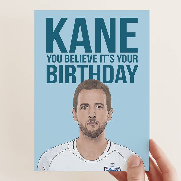 Bonne Nouvelle - Wholesale Birthday Card - Harry Kane Birthday Card