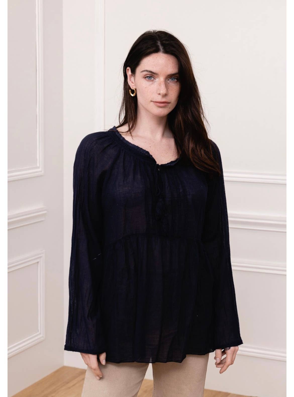 LINEN & COTTON HOUSE - Wholesale Blouse - Women's - 10074 SPRINT SUMMER CLOTHING COTTON BLOUSE4