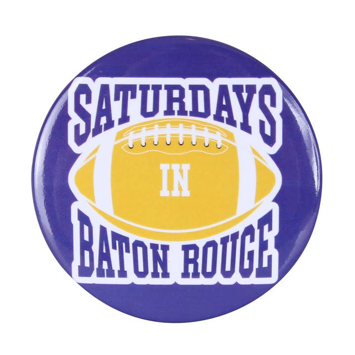 Sábados en Baton Rouge Pin de Botón para venta al por mayor de Barrel Down South