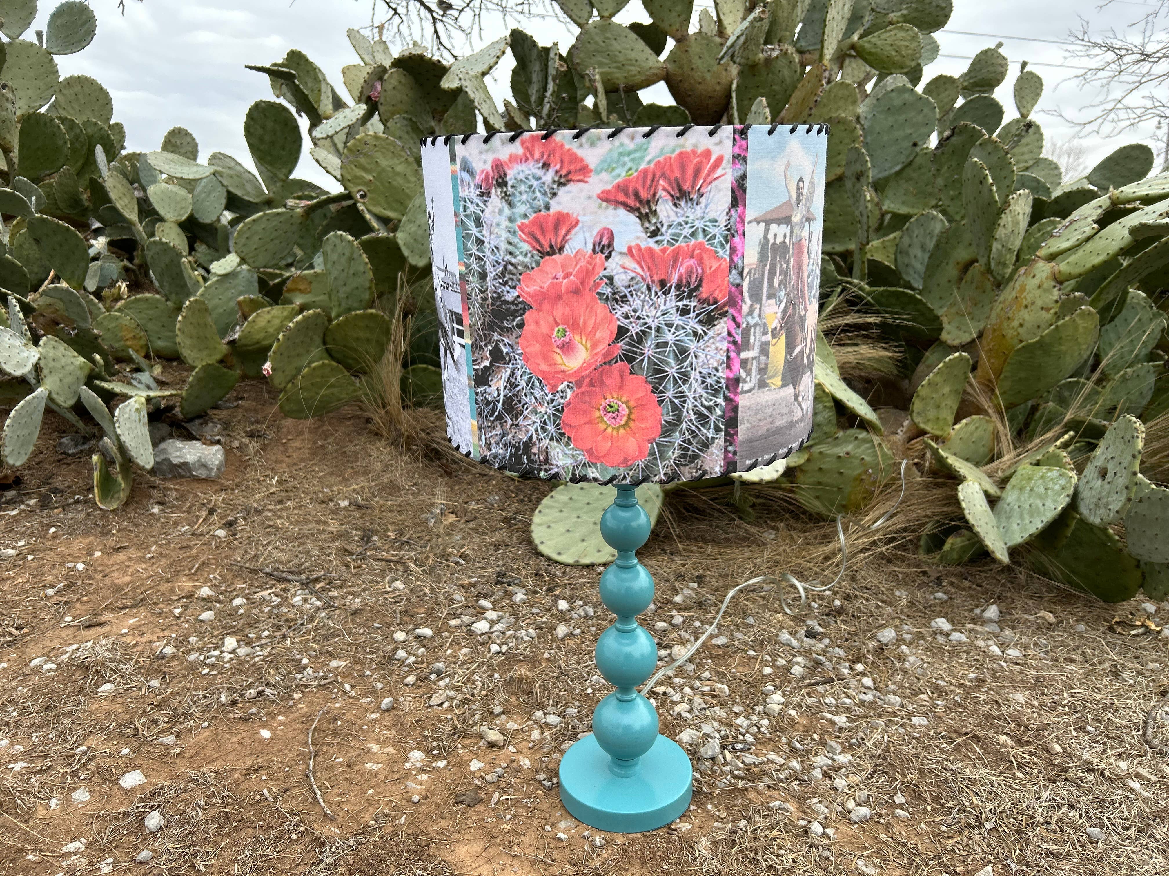 Red Dirt Ranch Clothing Company - Wholesale Lamp Shade - Lampshade Trick Rider2