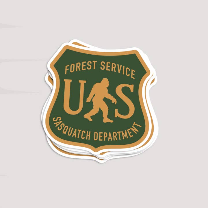 Squatchy - Wholesale Sticker - US Sasquatch Department Sticker5