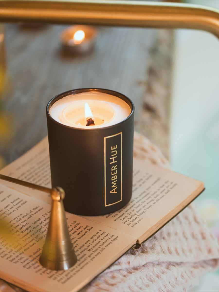 Amber Hue Candles - Wholesale Jar/filled candle - Deluxe Candle Collection (Branded or Private Label) 1