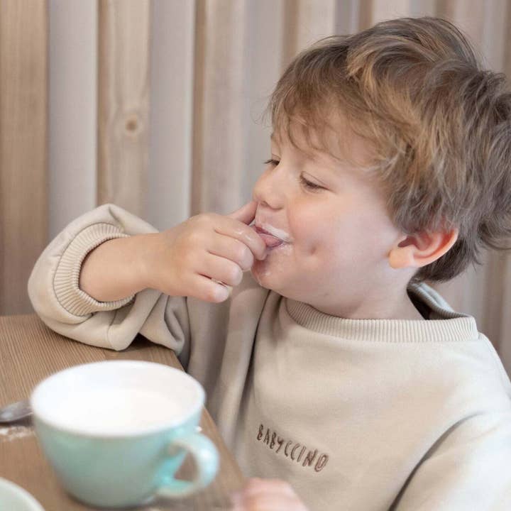 millawkids - Vendita all'ingrosso Felpa - Bambini - Felpa Babyccino in colori avena o cappuccino4