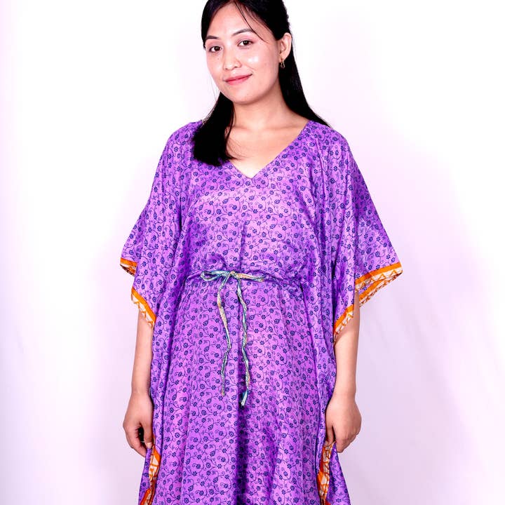 Sari Kaftan for wholesale by Women of the Cloud Forest