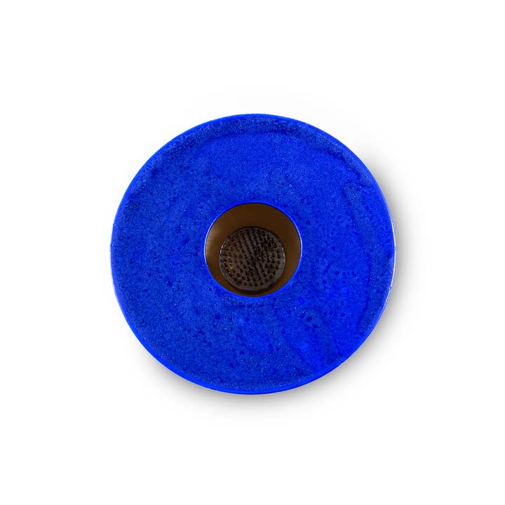 Black Ikebana Vase in Cobalt Blue  for wholesale on Faire2