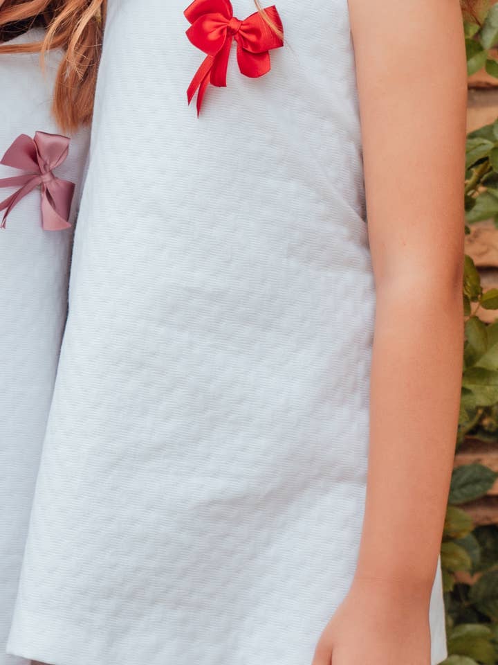 2422847 Vestido piqué sem mangas de menina por atacado de BABINE-ROINSAL