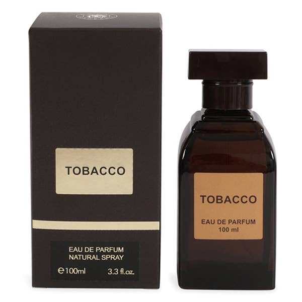 TOBACCO SPRAY PERFUME EAU DE PARFUM FOR MEN & WOMEN - 100ML for wholesale by My Wholesale Fashion