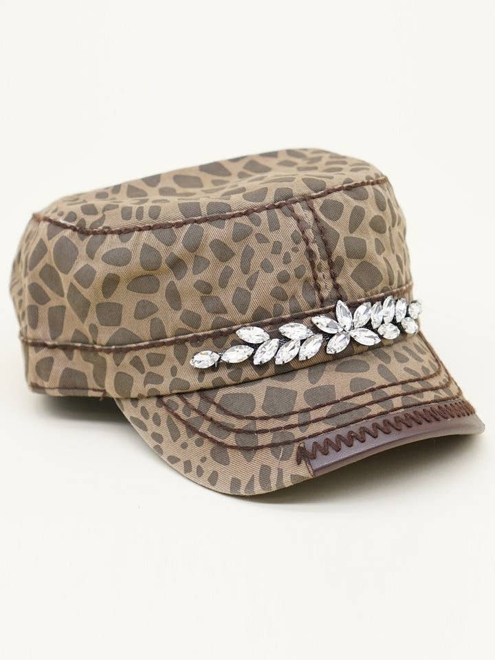 Bejeweled Bling Glitz Cadet, justerbar för wholesale av Olive & Pique