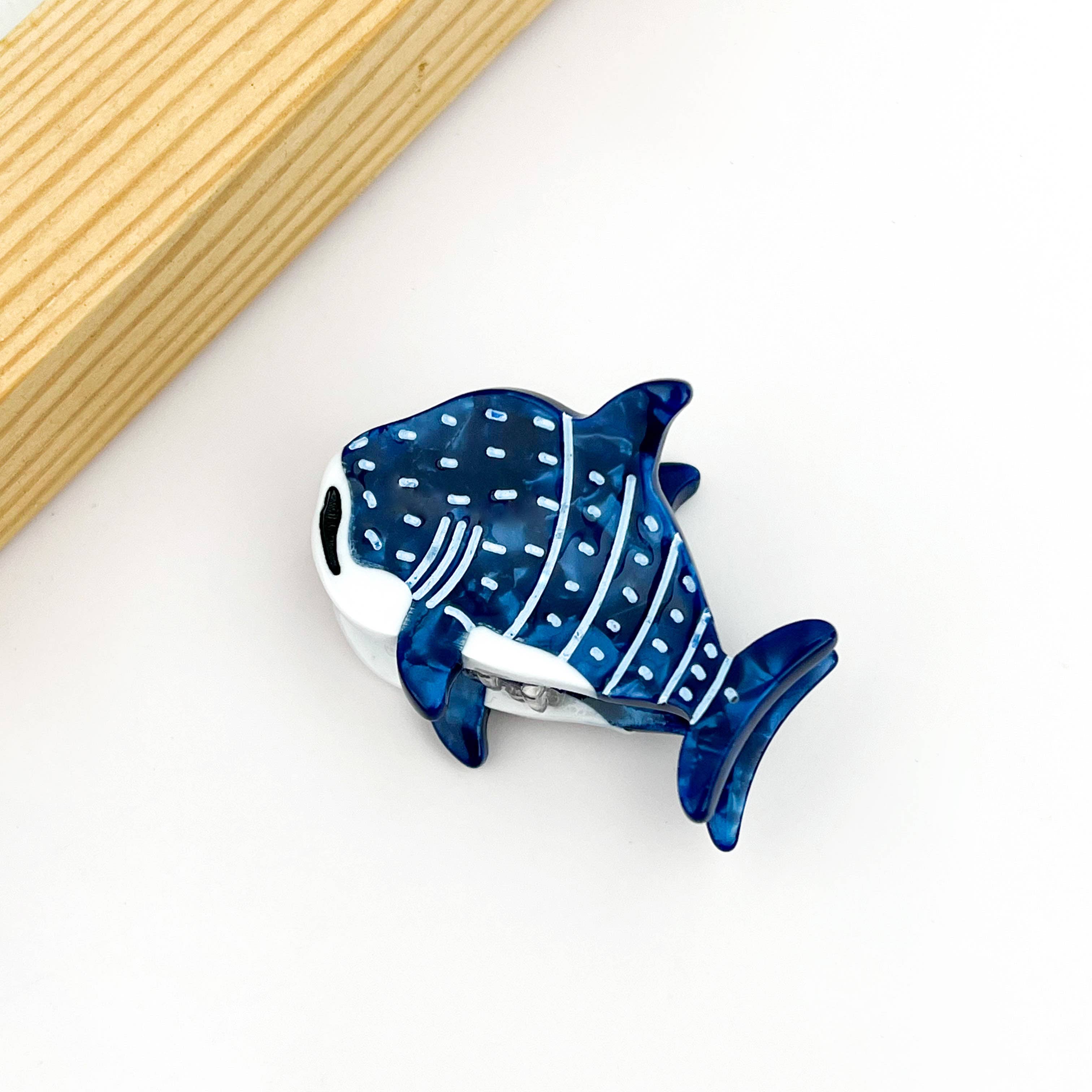 SoapElenGlen - Wholesale Hair Clip - Women's - Acetate Shark Octopus Hair Claw Clip,Mini Hair Clip0