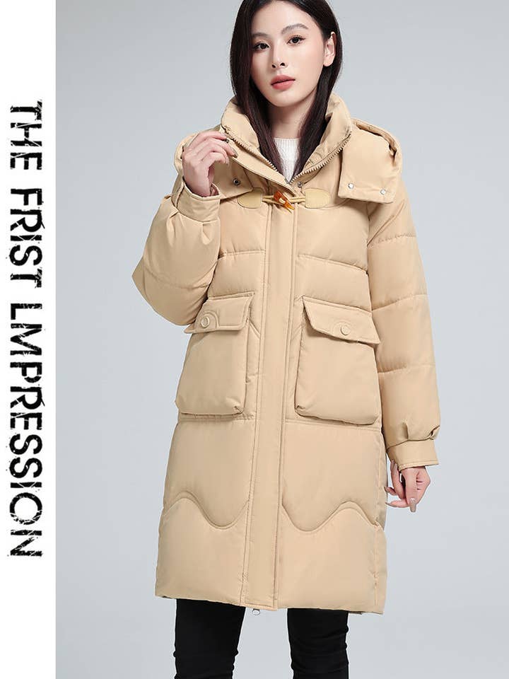 Marayn - Wholesale Puffer Jacket - Women's - 2025 Winter Korean Style Padded Long Coat30