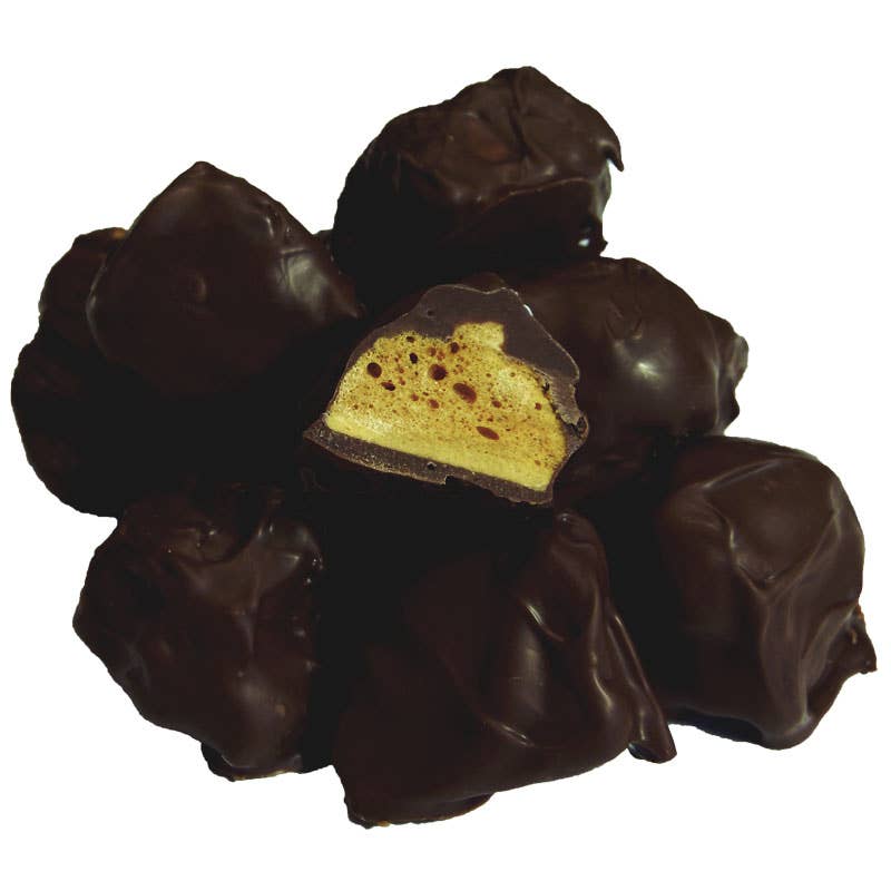 Hames Chocolates – wholesale Chocolate-covered sweets – UK ONLY. Dark Chocolate Covered Honeycomb1