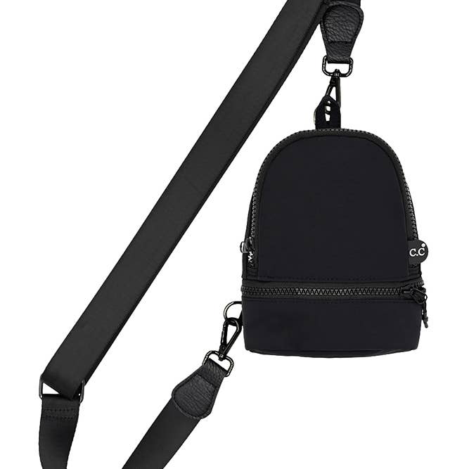 Hana - Wholesale Crossbody Bag - Women's - C.C Mini Solid Sling Backpack11