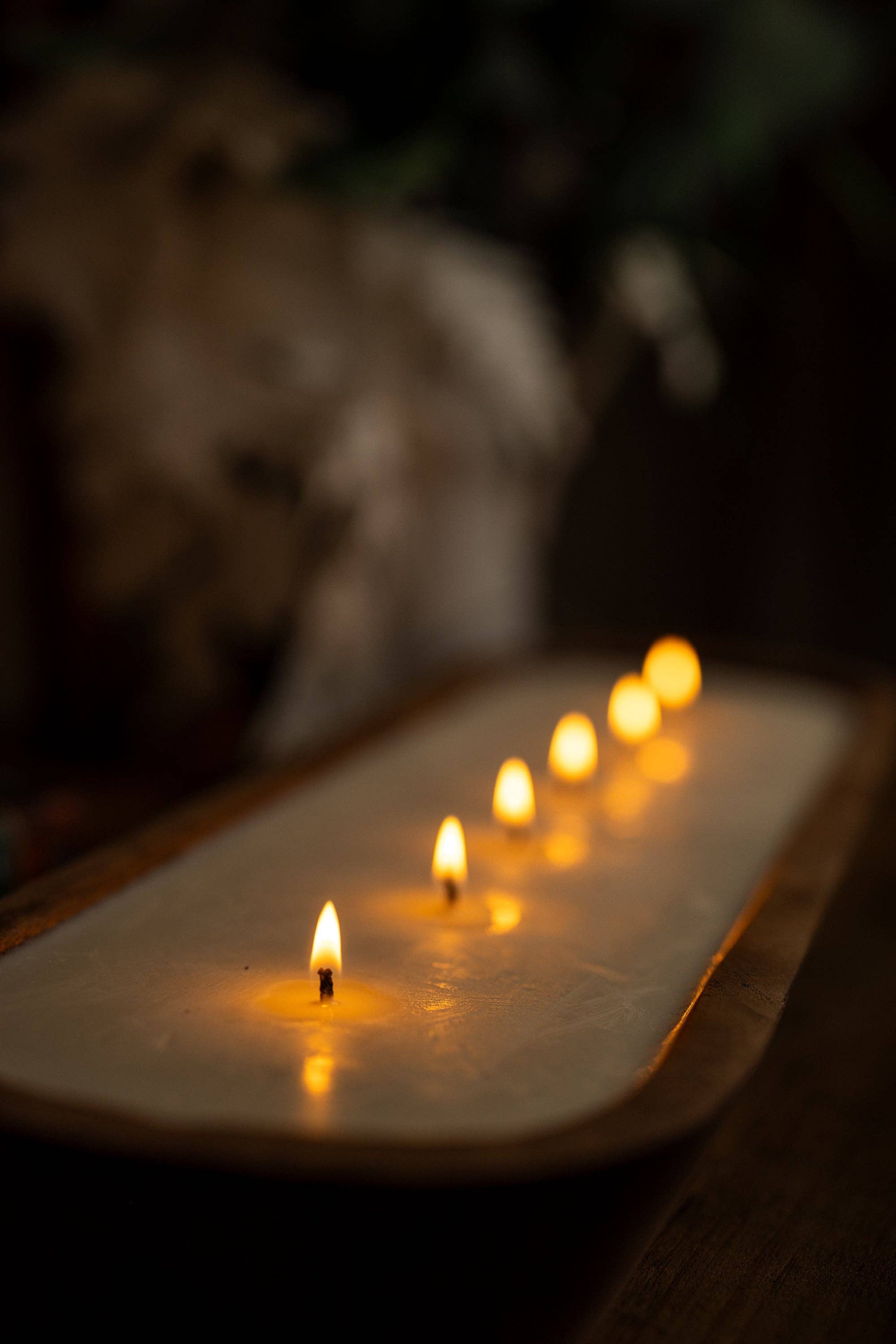 MySunshineCandless – wholesale Burkljus – Stort handsnidat 6 vekeskålstearinljus/orange skålljus/återanvändbart/träbondgårdsdekoration/perfekt present/julhelg7