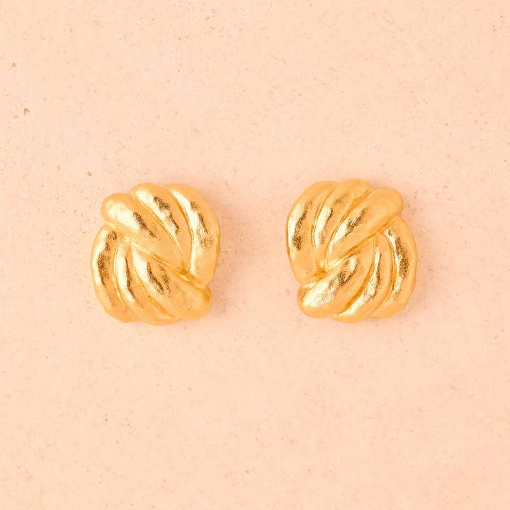 Pendientes Gabriella | Joyería Regalo de Oro Impermeable para venta al por mayor de Agapée Jewelry