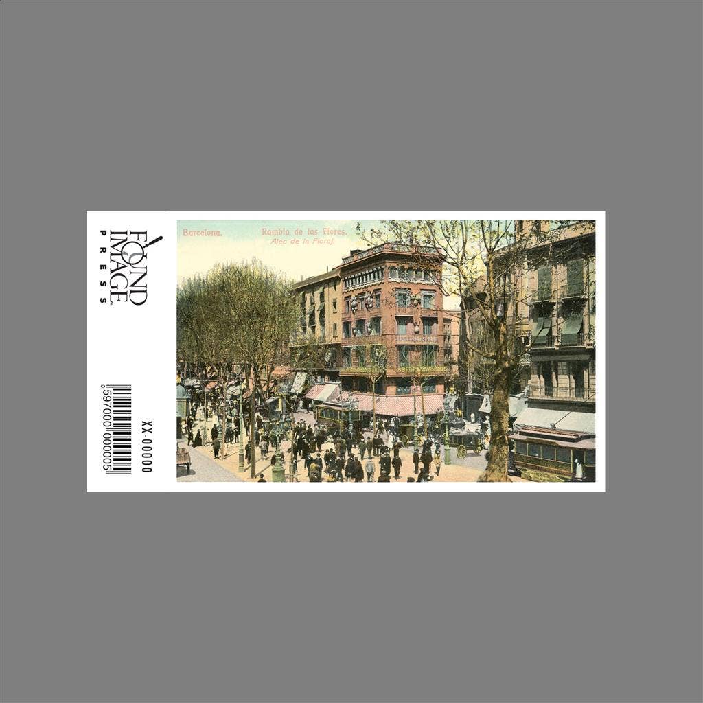 Found Image Press - Wholesale Sticker - Sticker MF-172 Rambla de las Flores, Barcelona, Spain1
