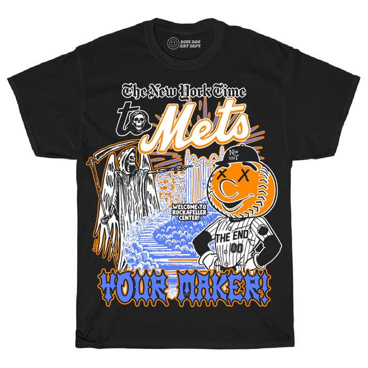 New York Mets Your Maker Tee for wholesale by Boss Dog
