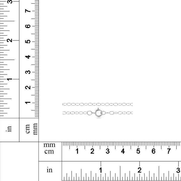 Plazko - Wholesale Link & Chain Necklace - Cable Chain Sterling Silver 3x2mm 24" W/ Spring Ring Clasp - 1pc1