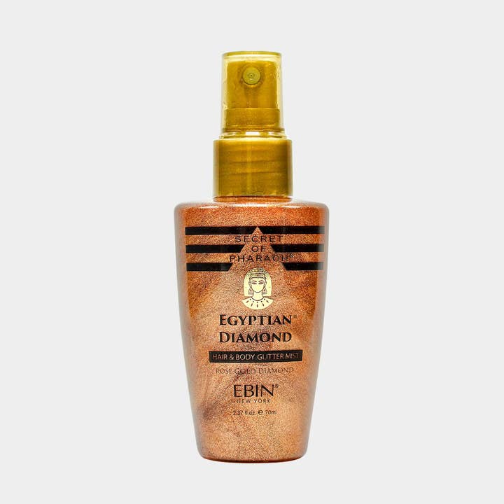 EBIN NEW YORK - Wholesale Body Glitter/Shimmer - Secret of Pharaoh Egyptian Diamond Glitter Mist - Rose Gold