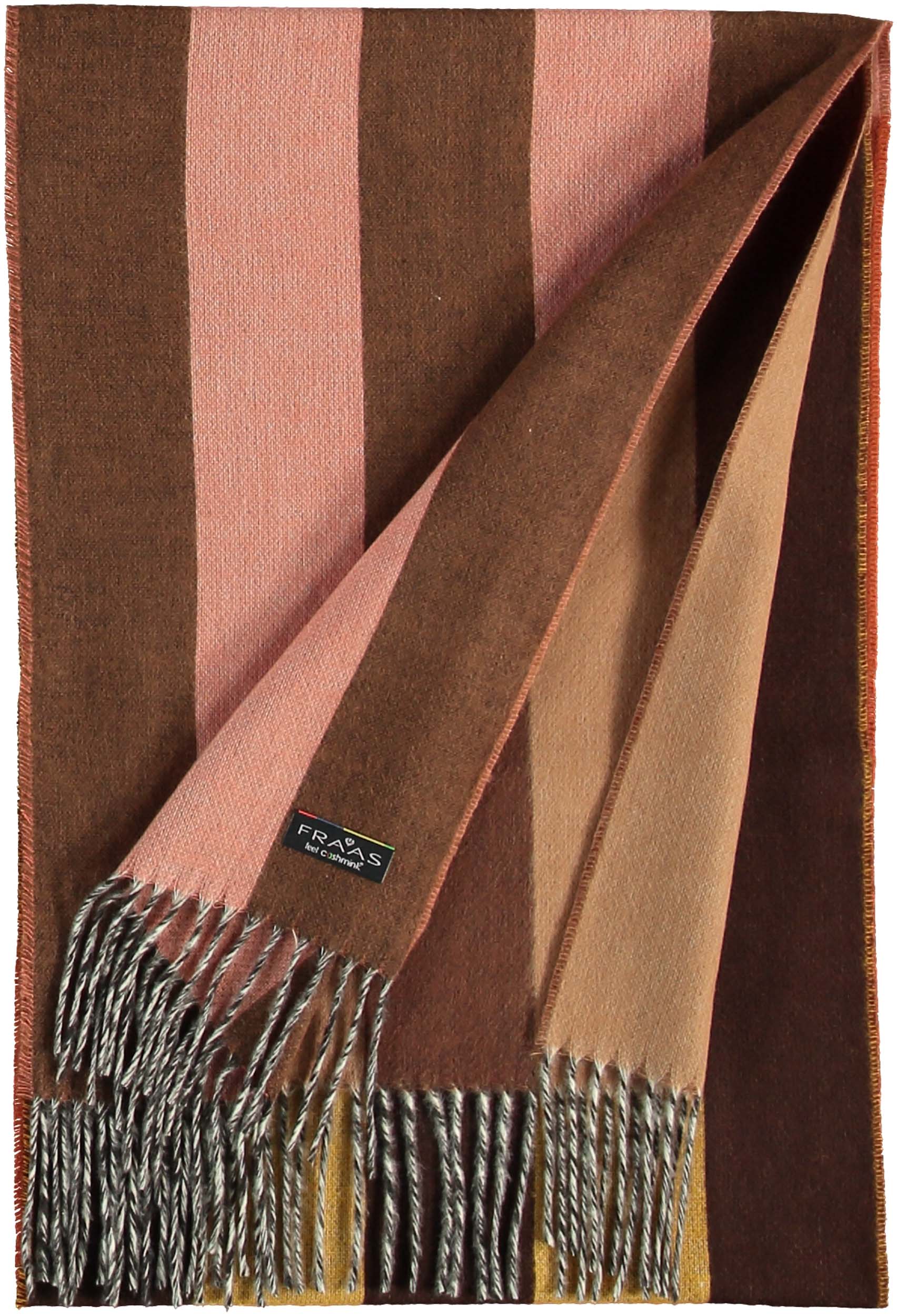 FRAAS - The Scarf Company - Wholesale Scarf - Women's - Artist Stripes Oversized Cashmink® Scarf1