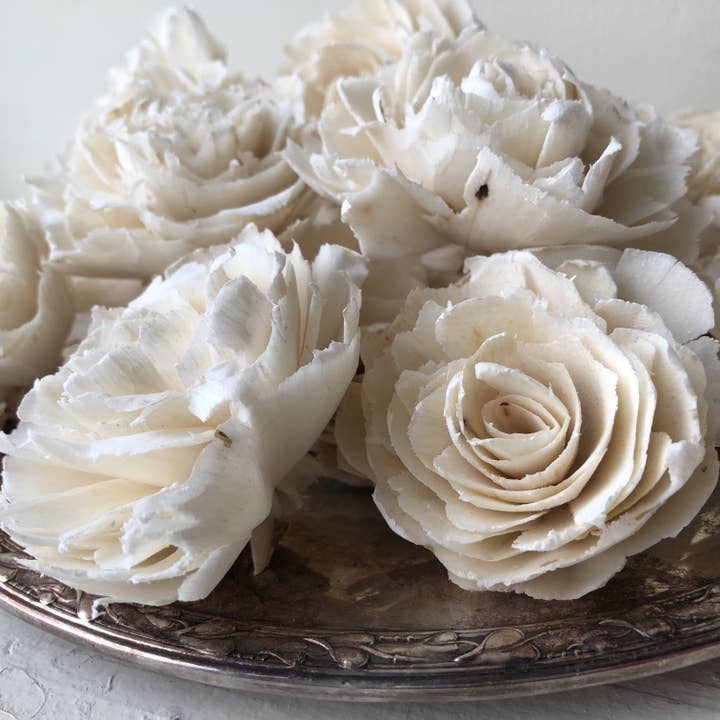 Oh You're Lovely - Wholesale Artificial Flowers - Sophiaâ„¢ Flowers (sola wood) - Set of 6 - 3 Inches