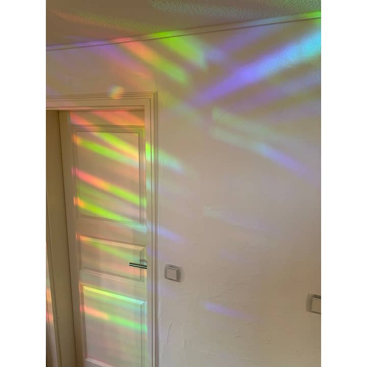 Plottkowski – Suncatcher por atacado – Adesivo de Janela Suncatcher Círculo Prismático3