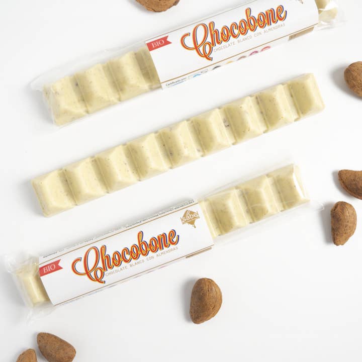 CHOCOLATES ARTESANOS ISABEL - Wholesale Chocolate - CHOCOBONE BIO with Caramelized Almonds (Box of 20 assorted)1