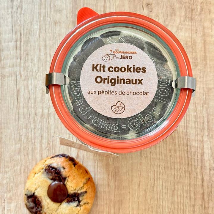 Les Gourmandises de Jéro – Preparado de bolachas por atacado – Kit original para preparo de cookies2