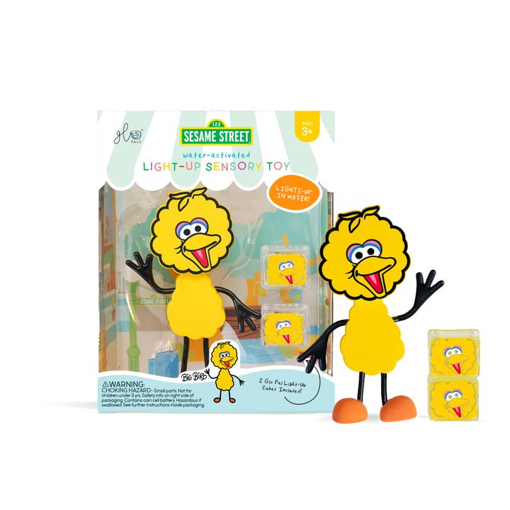 Glo Pals - Wholesale Toy Set - Kids - Big Bird - Sesame Street Character