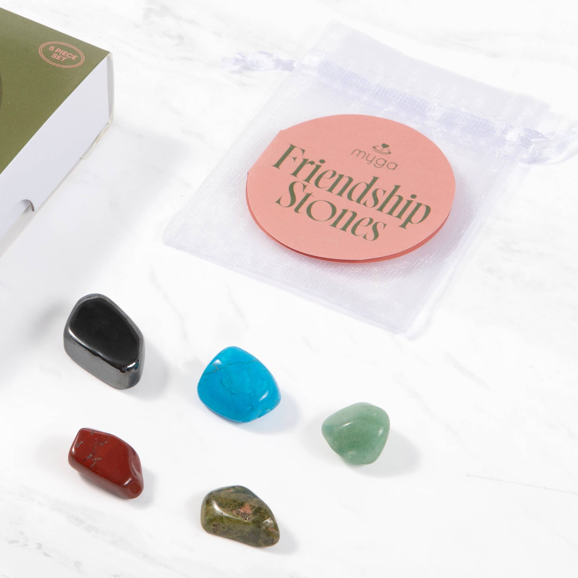 Myga - Wholesale Spiritual Stone/Crystal - Myga Wellbeing Crystal Collection - Display 24 Units24