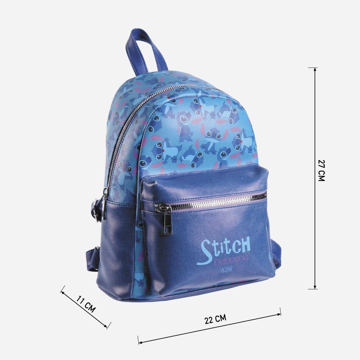 Mastoys, S.L. - Wholesale Backpack - Kids - CASUAL FASHION SYNTHETIC LEATHER BACKPACK STITCH - 21000036982