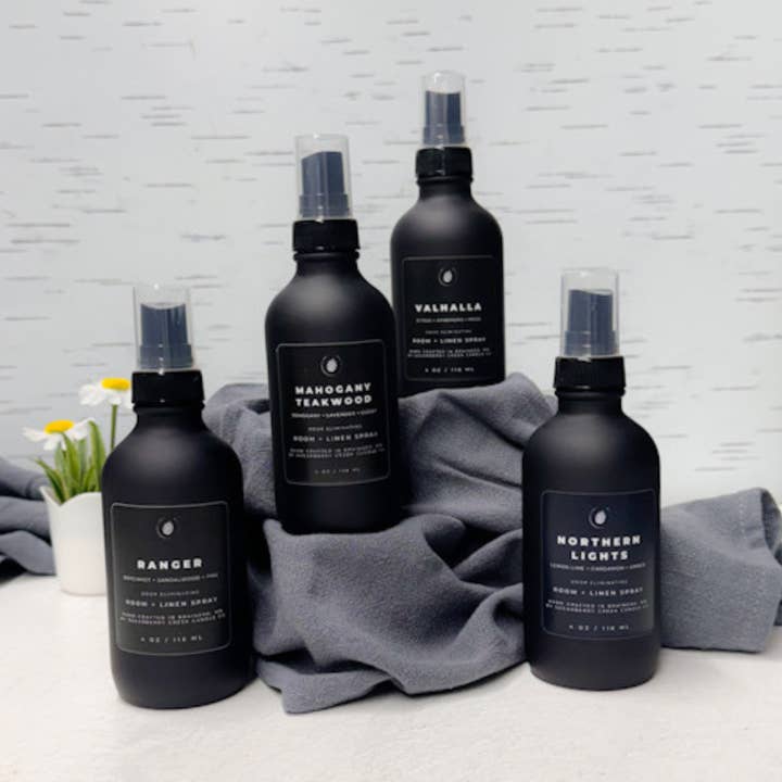 Room + Linen Spray - Men's Line for wholesale by Sugarberry Creek Candle Co.