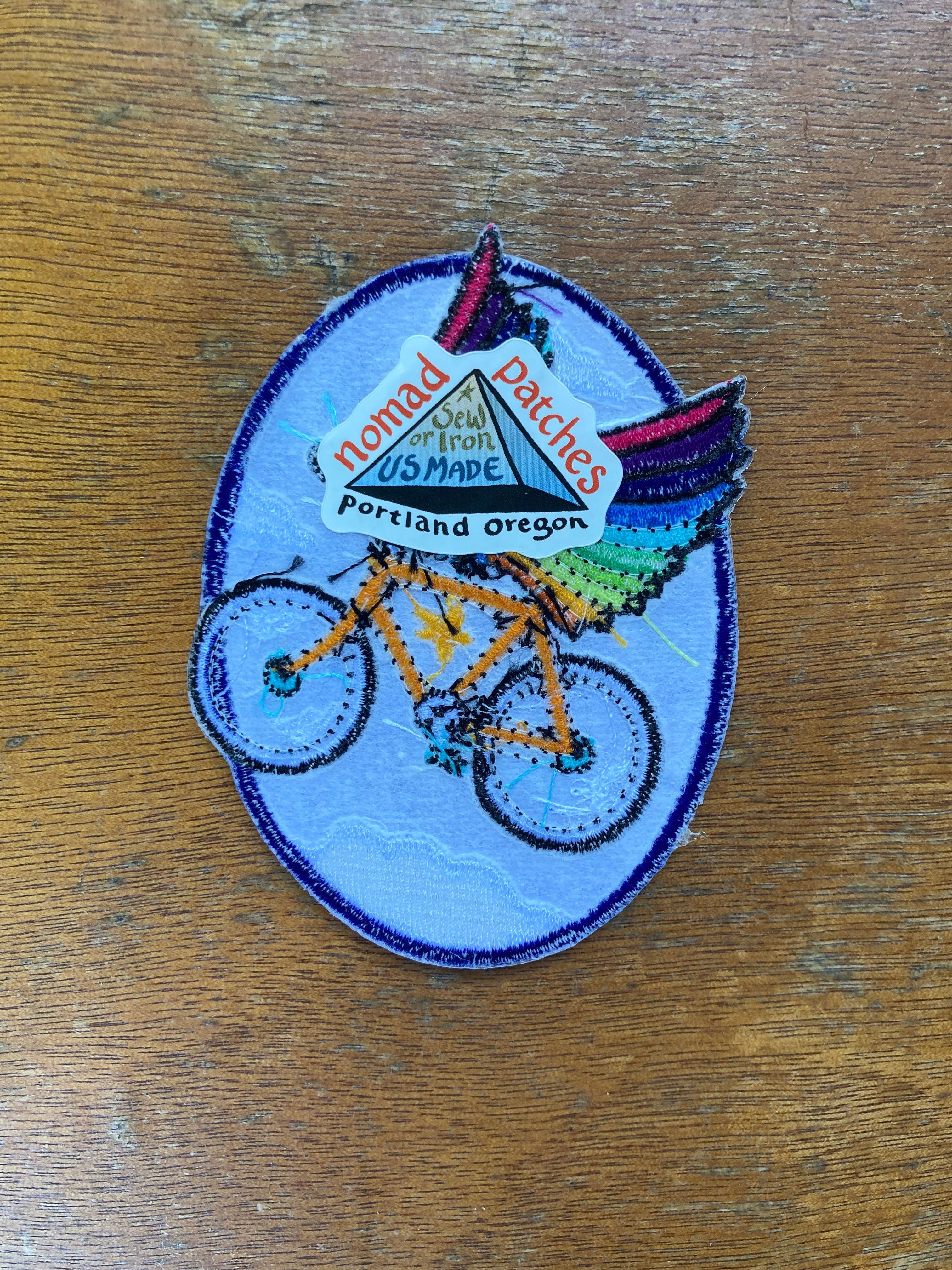 Nomad Patches – wholesale Patch – Pegasus Bike Patch2