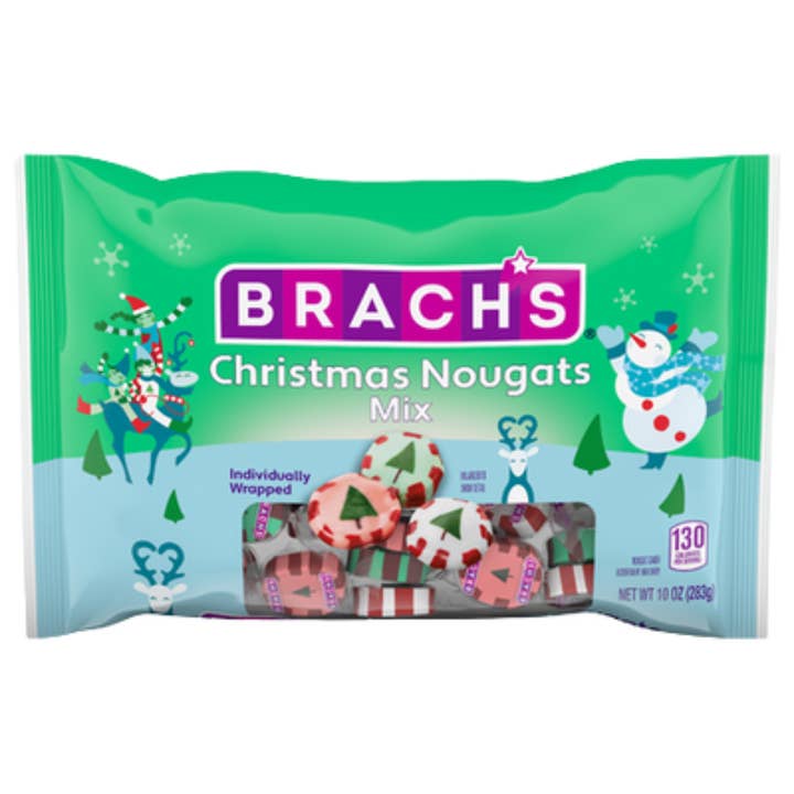 I Got Your Candy - Wholesale Nougat - Brach's Christmas Nougat Mix 11oz - 12ct