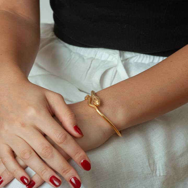 Discoveries, Inc. - Wholesale Cuff Bracelet - Egyptian Snake Cuff Bracelet - Adjustable10