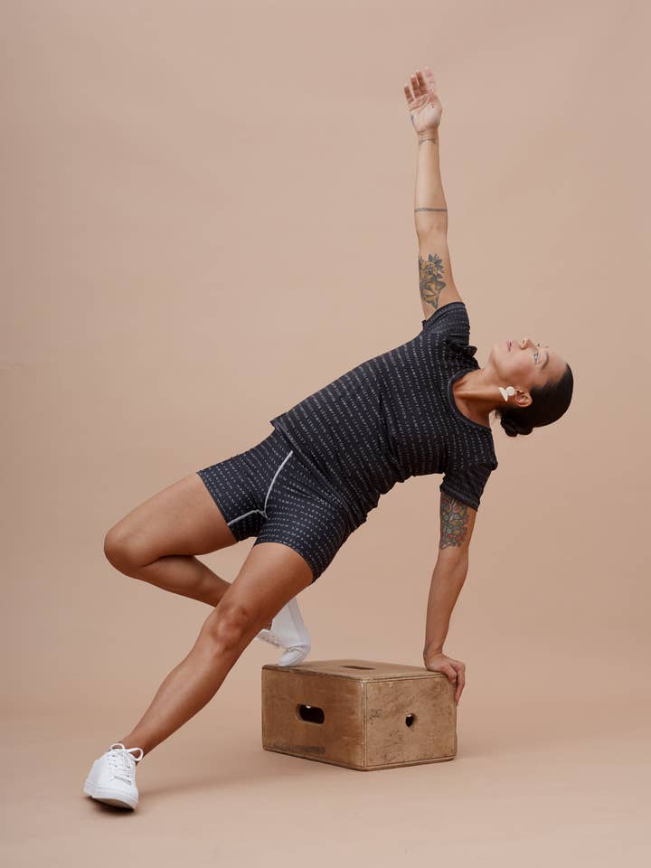 Pantalones cortos motoristas para venta al por mayor de Lesley Hampton