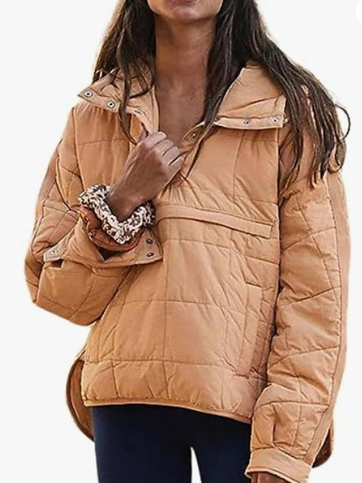 Rosa Clothing - Wholesale Puffer Jacket - Women's - Leisure Lightweight Pullover Puffer Quilted jacket