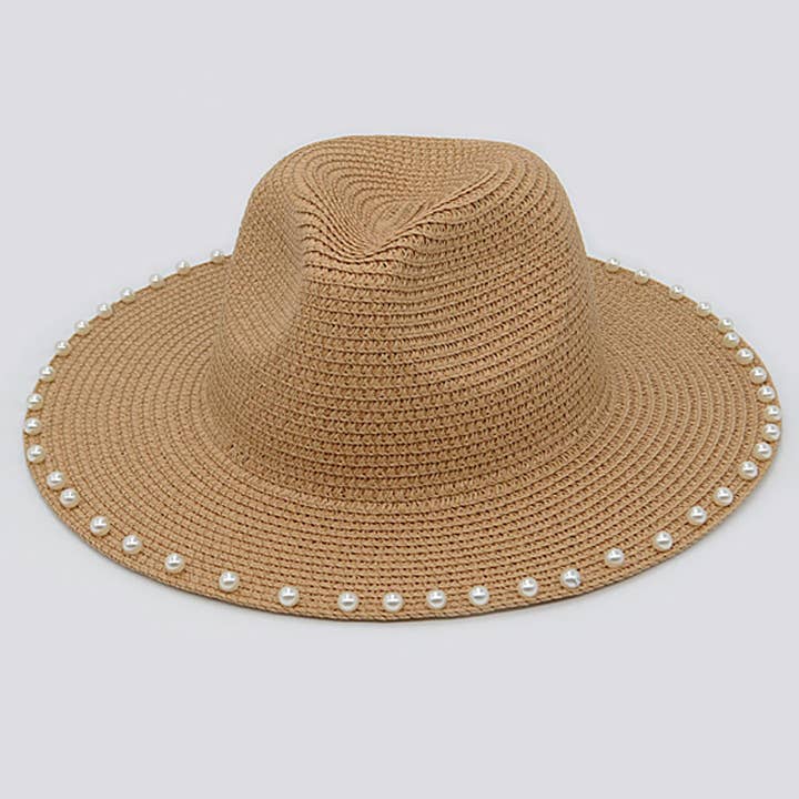 3AM BY H&D ACCESSORIES - Wholesale Straw Hat - Women's - beaded straw hat