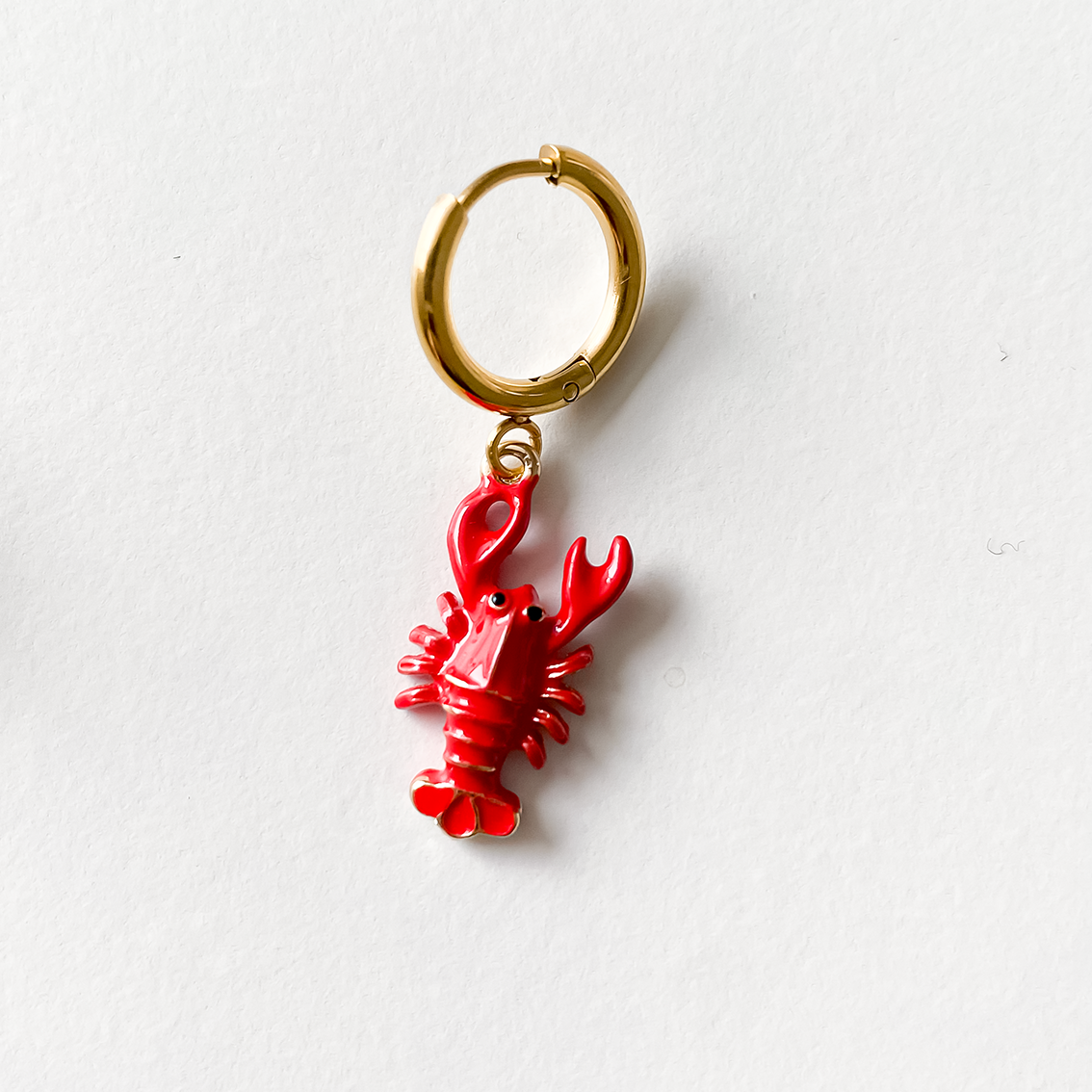 LITCHI - Wholesale Single Earring - Unit lobster loops1