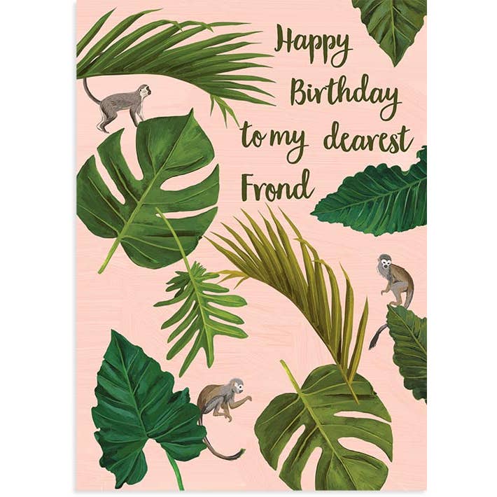 Fronds & Bregner Fødselsdag for engroshandel hos 23rd Day Paper Goods