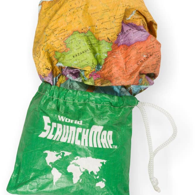 Waypoint Geographic - Wholesale Map - World ScrunchMap2