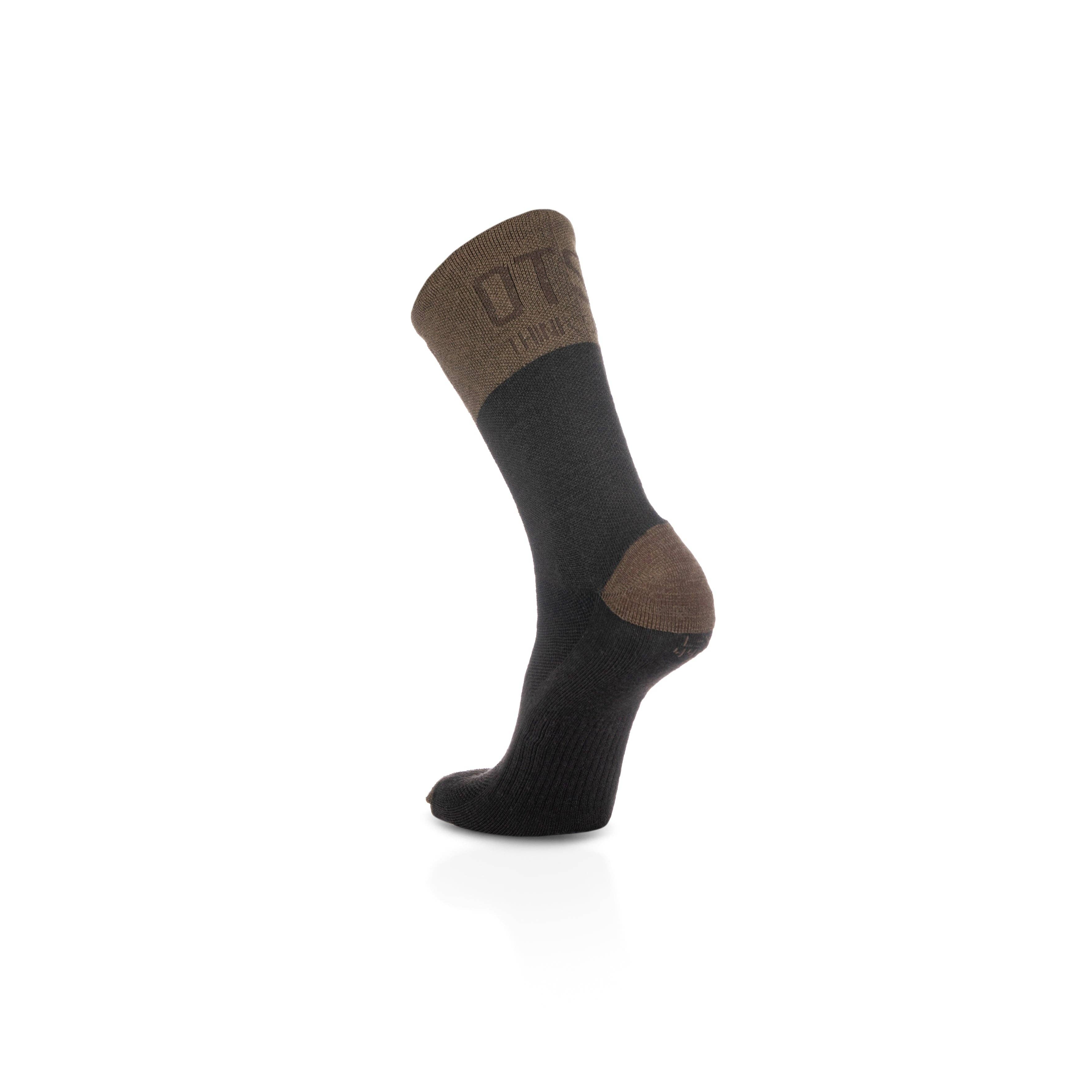 OTSO - Vendita all'ingrosso Calzini - Unisex - Calzini in Lana Merino a Taglio Alto Brown Trunk17