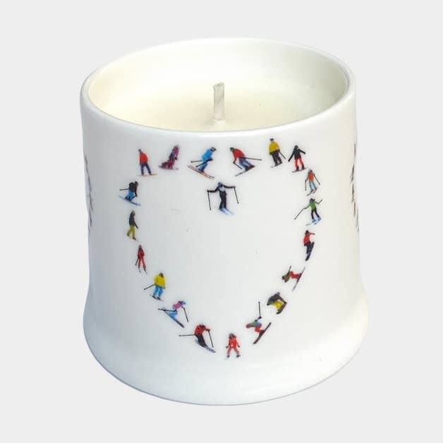 PUDERHOUND-KERZE LIEBESHERZ (GROSS) für den Großhandel von Powderhound