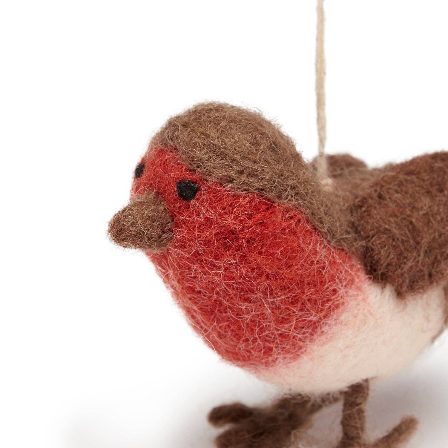 Sophie Allport - Wholesale Ornament - Christmas Robin Felt Bauble3