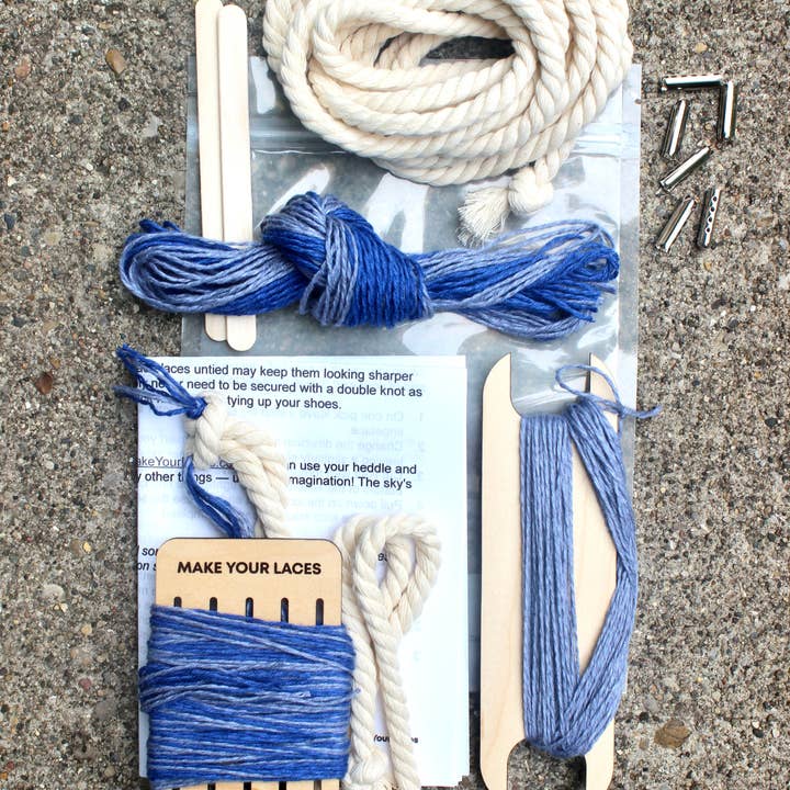 Stripes Shoelace Kit for wholesale by Make Your Laces
