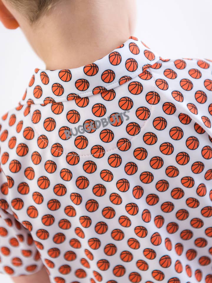 Orange Boys Basketball Madness Knit Short Sleeve Performance Polo
for wholesale on Faire2