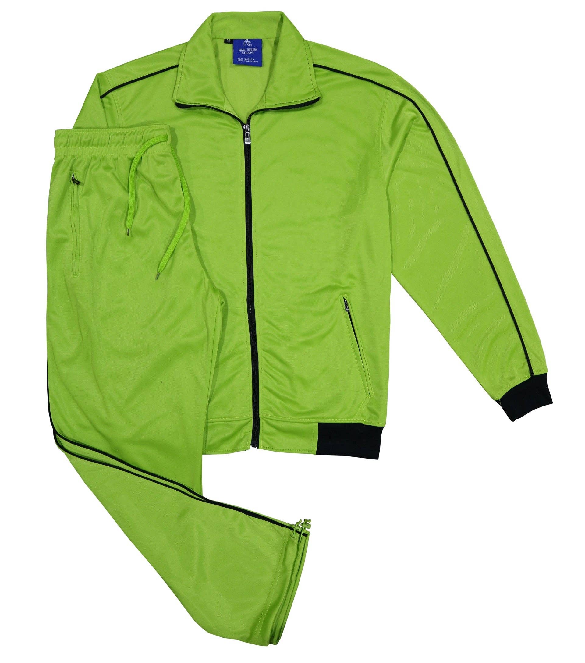 Royal Threads - Wholesale Tracksuit – Men′s - Men Classic Spring Plain Tracksuit Jogging Suit3