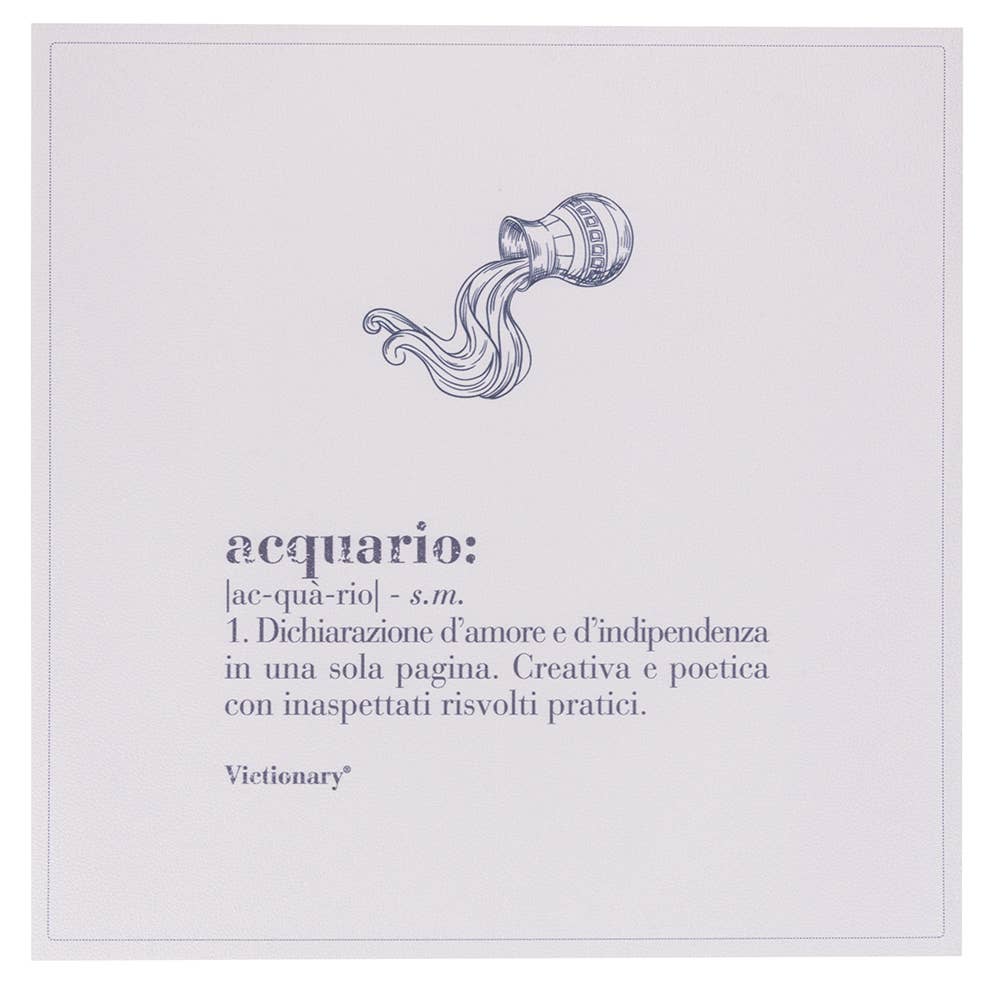 VdE Tivoli 1996 - Wholesale Placemat - VICTIONARY PLACEMAT AQUARIUM0