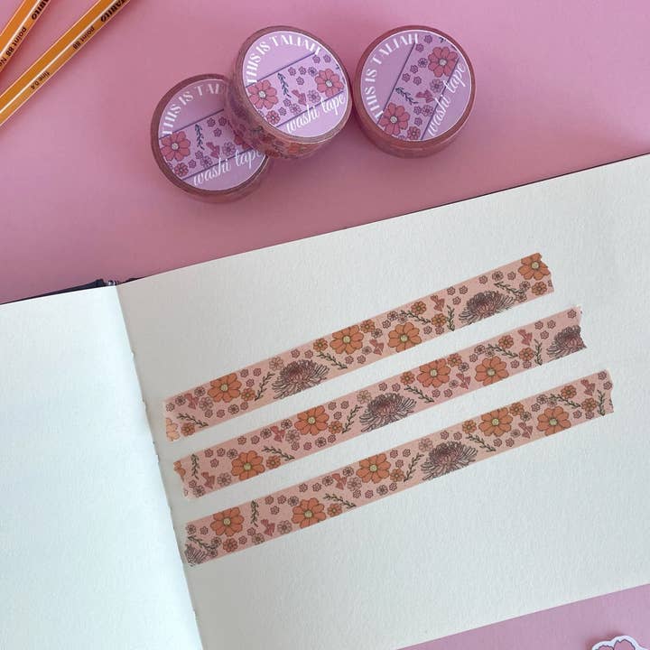 Flower Power - Washi Tape for wholesale by This is Taliah