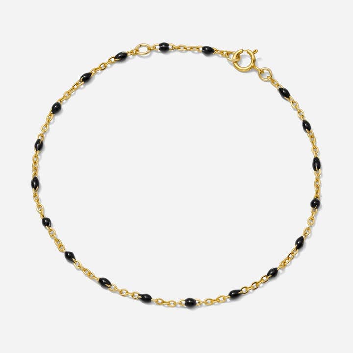 Enamel Chain Bracelet for wholesale by Katie Dean